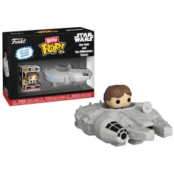 Bitty Pop! Ride - Star Wars - Han Solo con Millenium Falcon